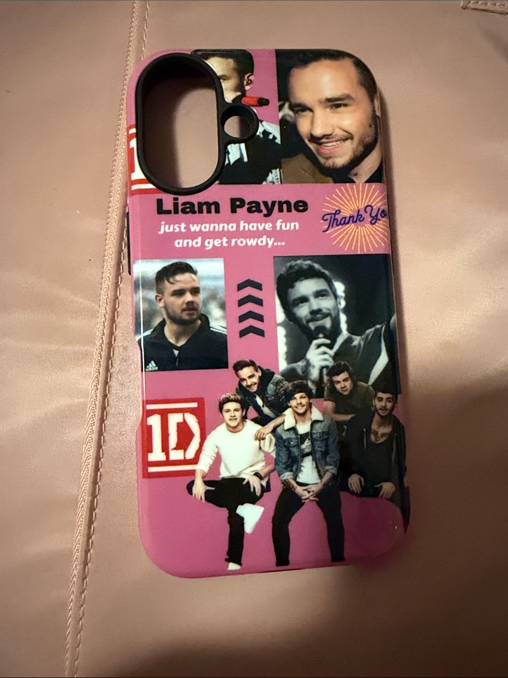Liam Payne iPhone 16 tough case